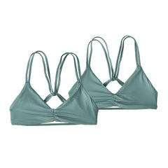 Reversible Seaglass Bay Halter Bikini Top