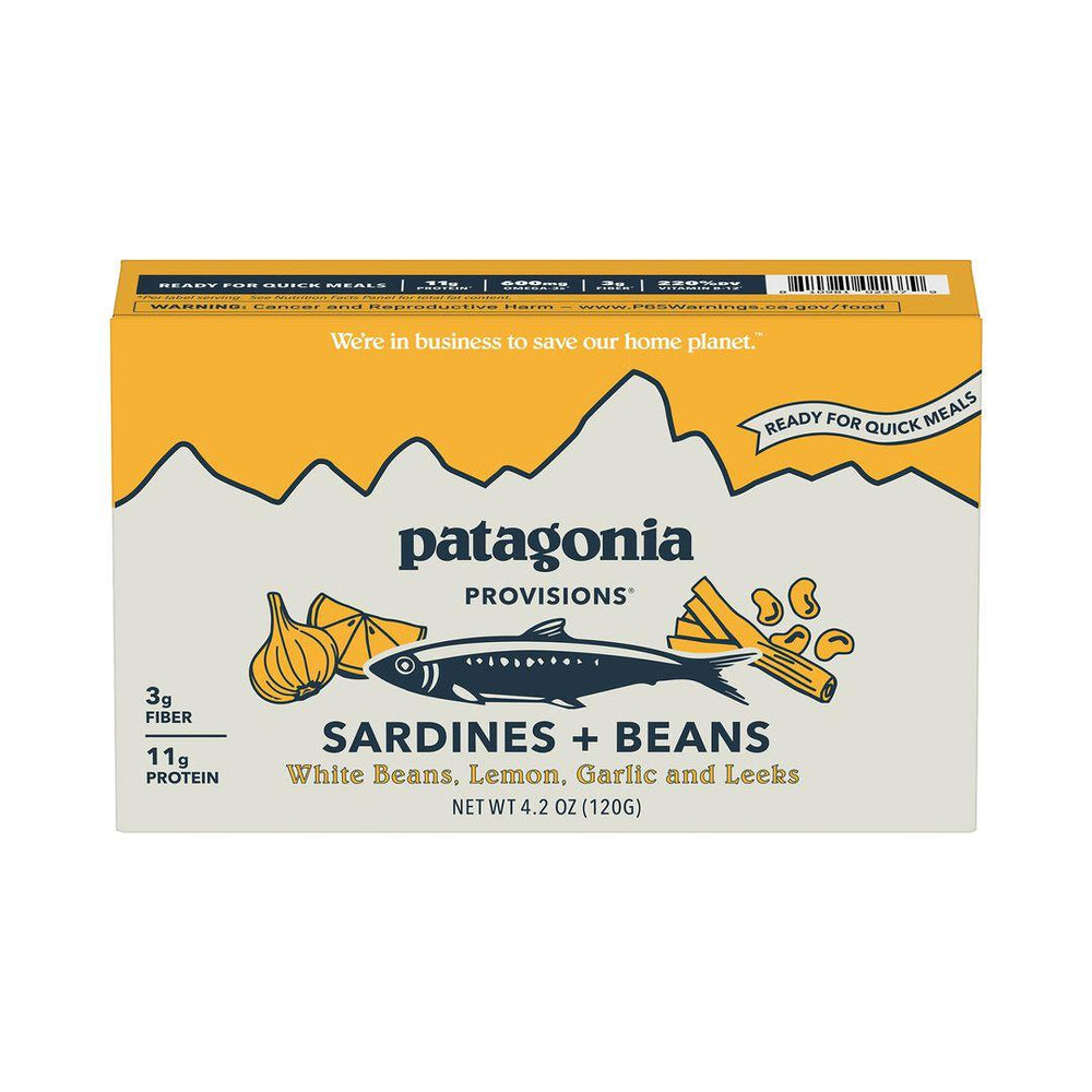 Provisions Sardines & Beans: White Beans, Lemon, Garlic and Leeks