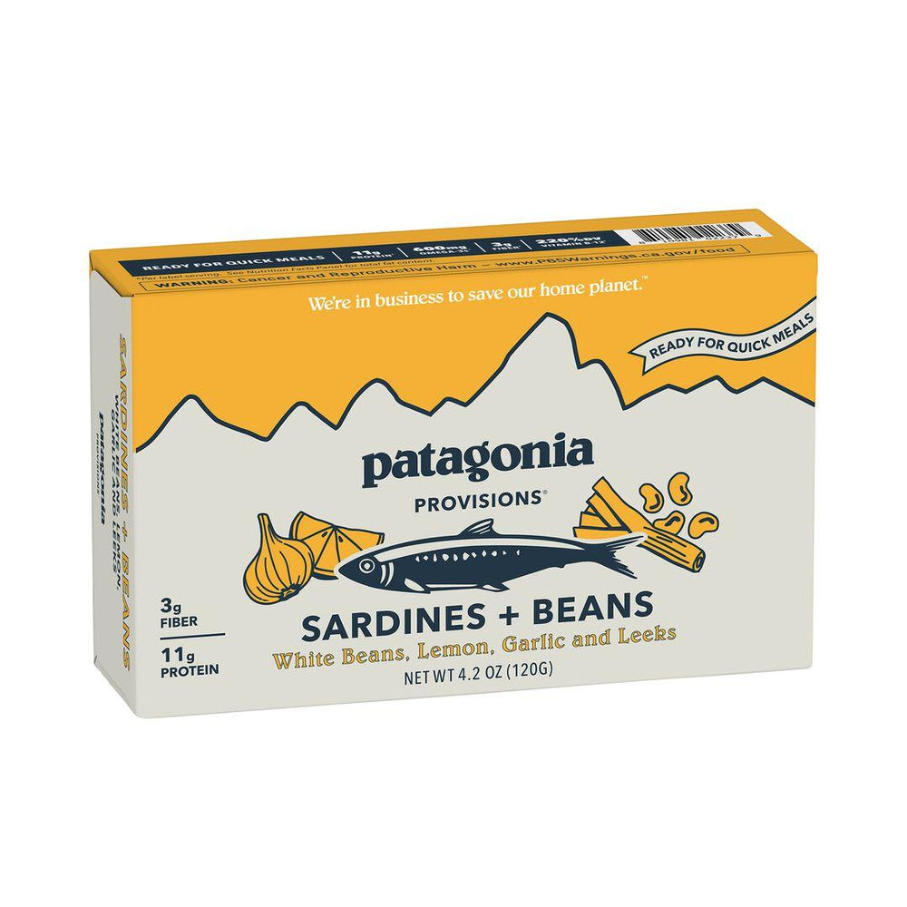 Provisions Sardines & Beans: White Beans, Lemon, Garlic and Leeks