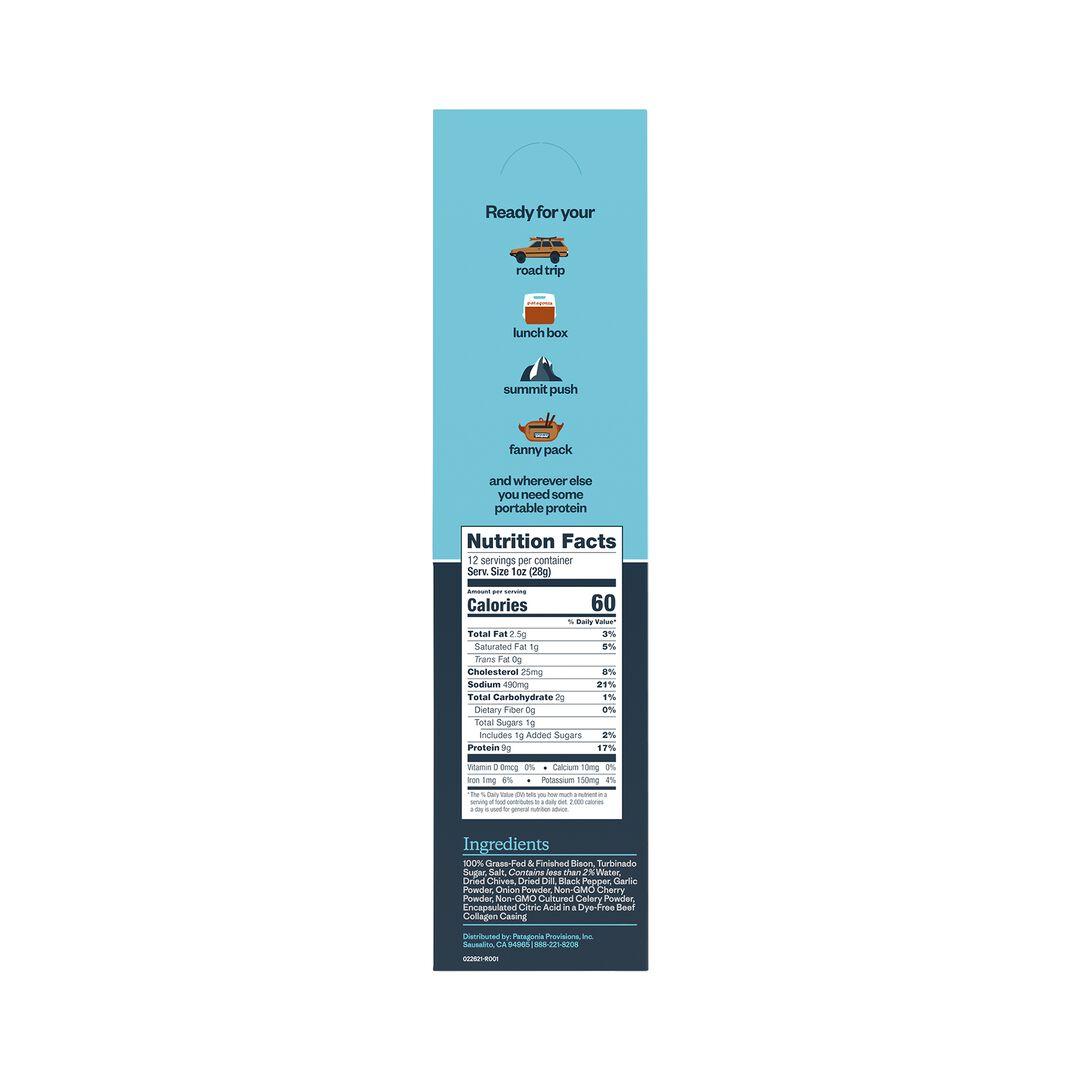 Provisions Grass-Fed Ranch Bison Meat Sticks