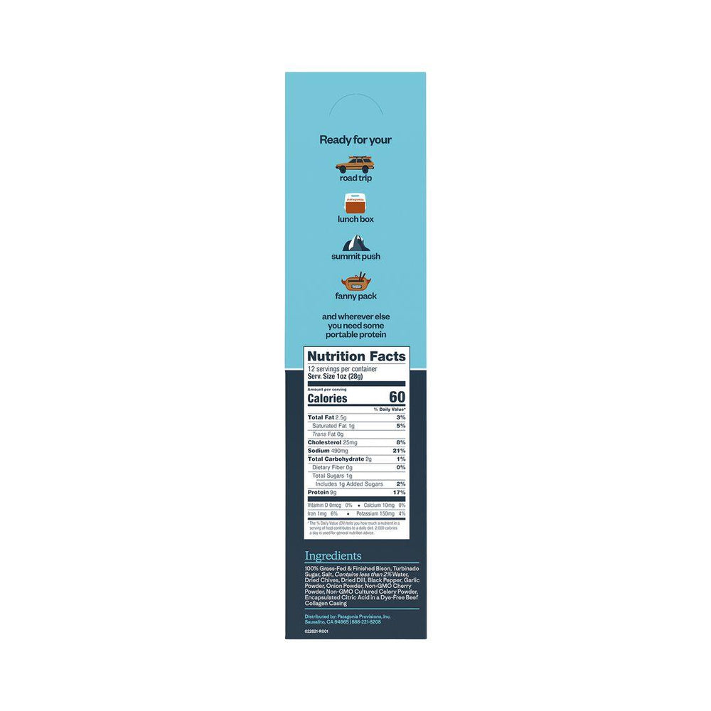 Provisions Grass-Fed Ranch Bison Meat Sticks
