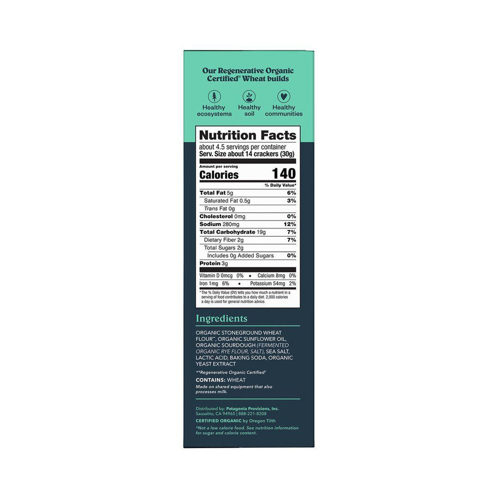 Provisions Organic Sourdough Sea Salt Crackers